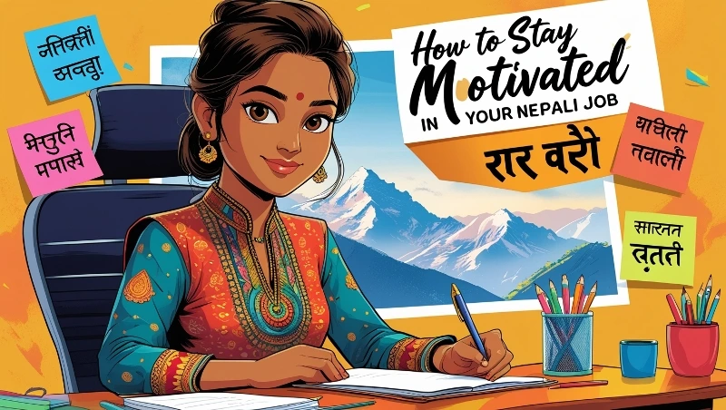 How to Stay Motivated in Your Nepali Job
